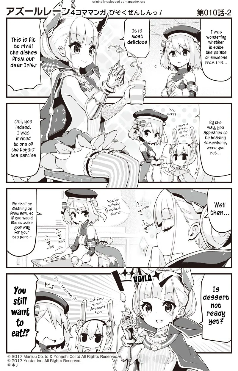 Azur Lane 4-koma: Slow Ahead Zinmanga X Chapter 10 Page 2