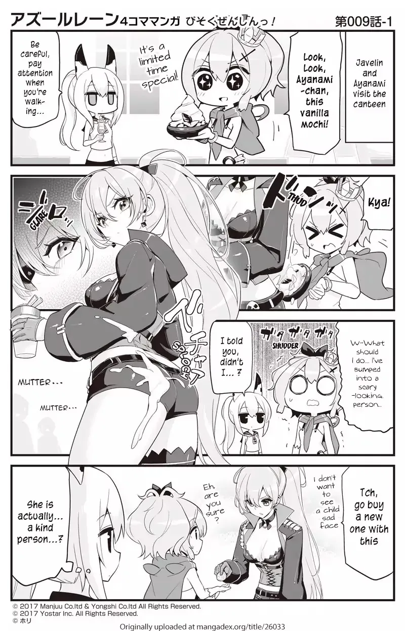 Azur Lane 4-koma: Slow Ahead Zinmanga X Chapter 9 Page 1