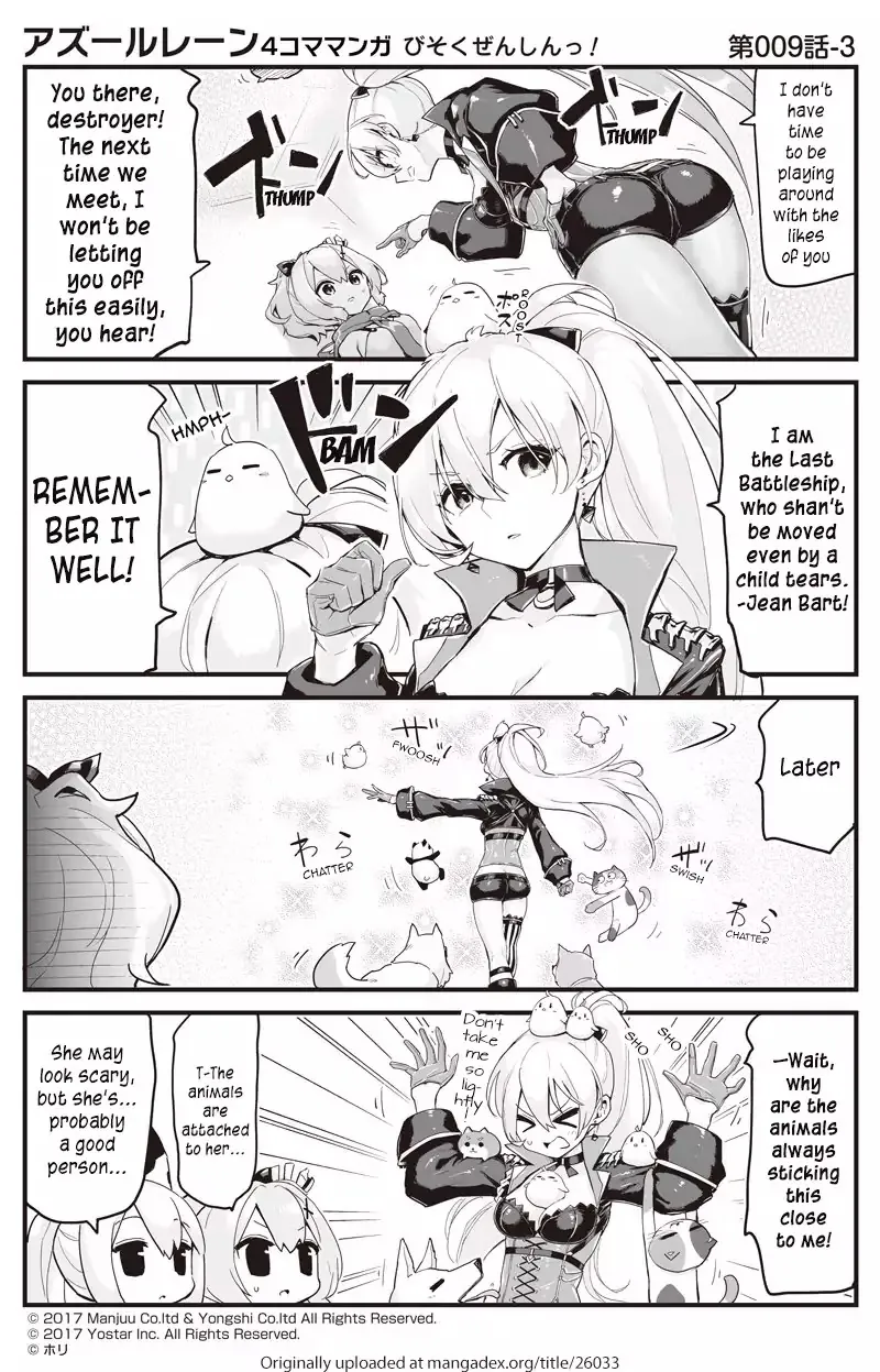 Azur Lane 4-koma: Slow Ahead Zinmanga X Chapter 9 Page 3