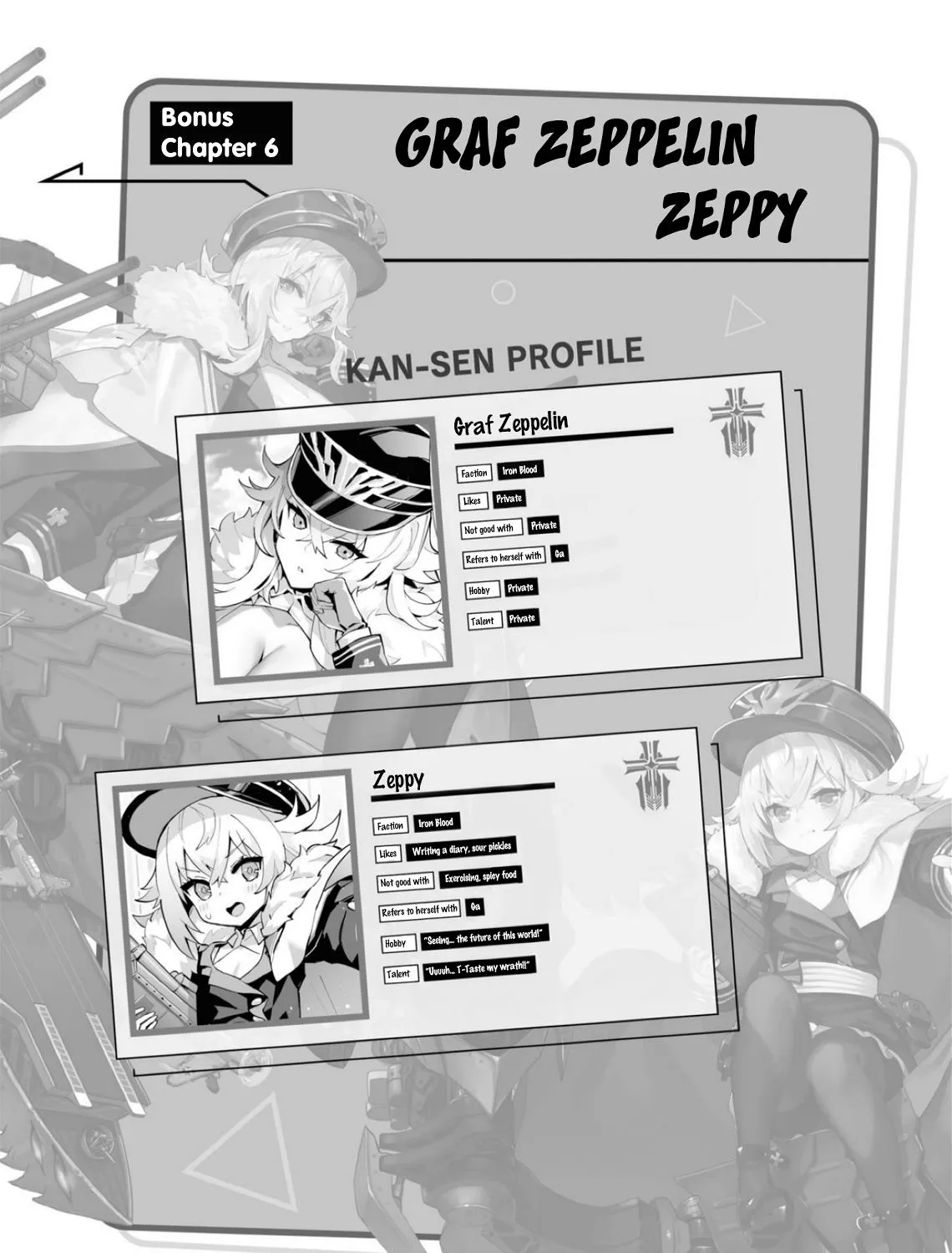 Azur Lane 4-koma: Slow Ahead Zinmanga X Chapter 6.1 Page 1