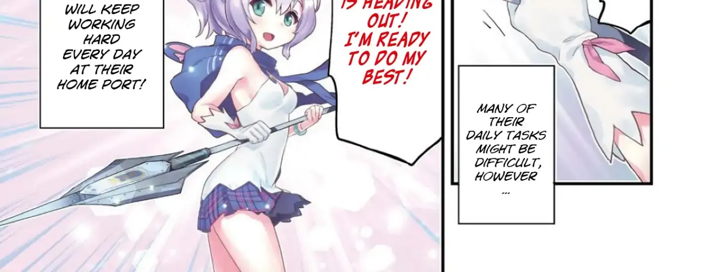Azur Lane 4-koma: Slow Ahead Zinmanga X Chapter 0 Page 2