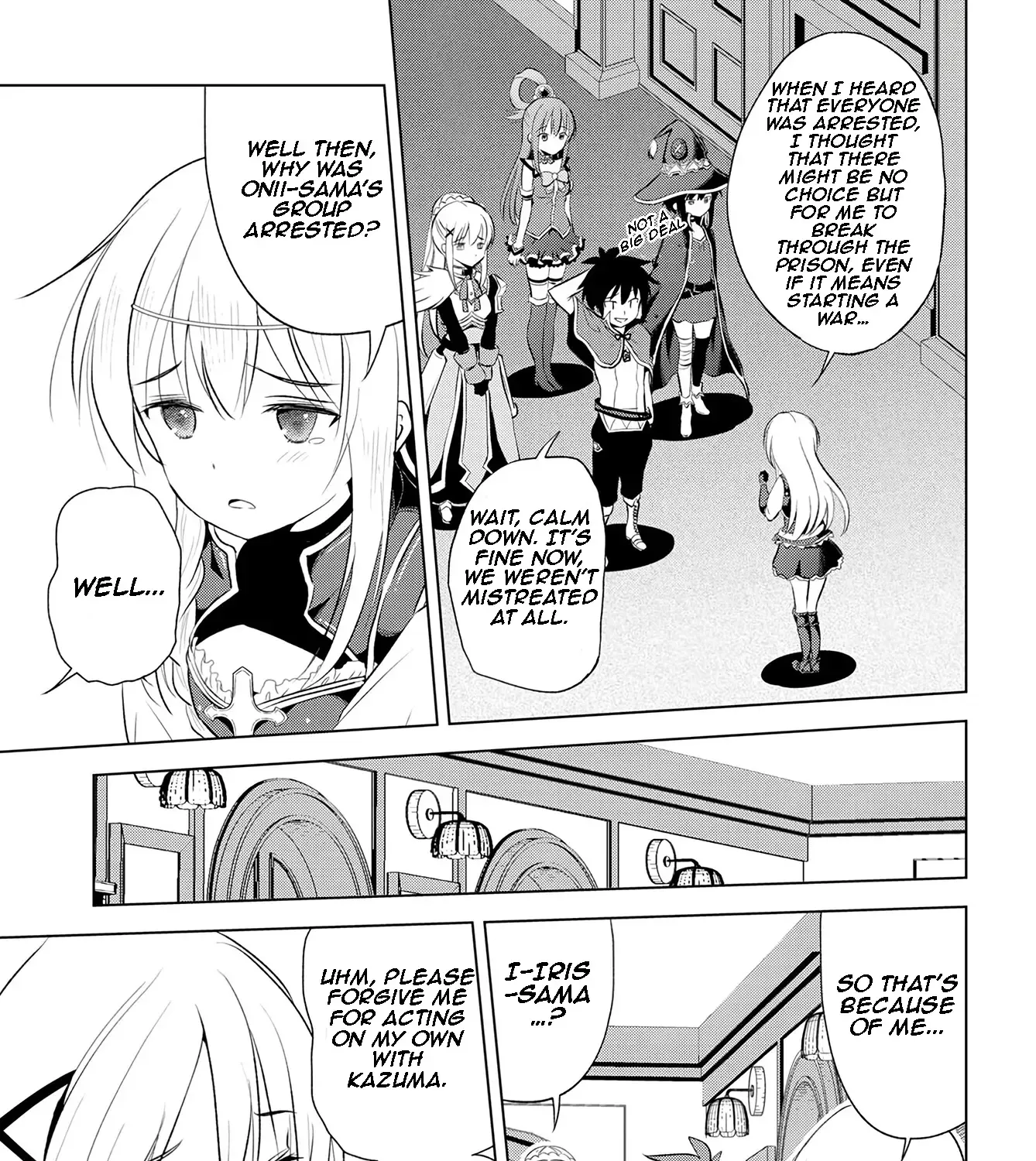 Kono Subarashii Sekai Ni Shukufuku O! Zinmanga X Chapter 112 Page 35