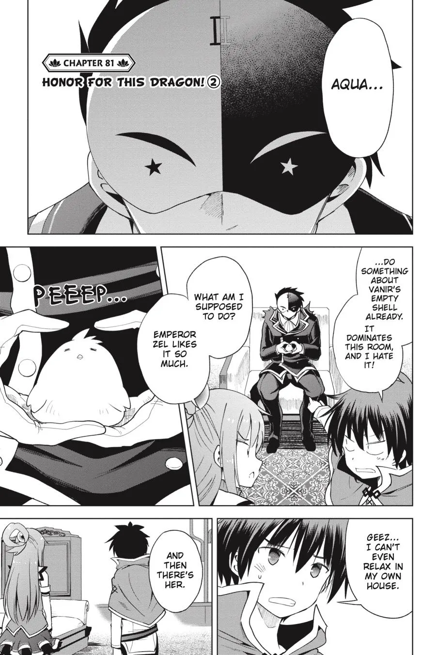 Kono Subarashii Sekai Ni Shukufuku O! Zinmanga X Chapter 81 Page 1