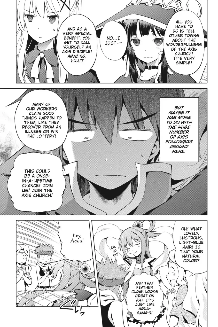 Kono Subarashii Sekai Ni Shukufuku O! Zinmanga X Chapter 36 Page 3