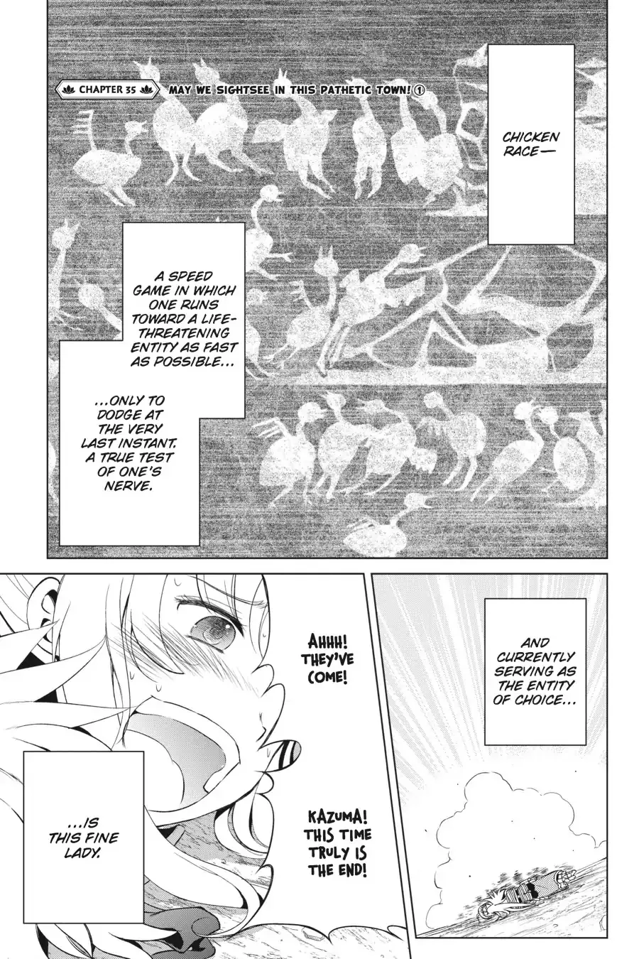 Kono Subarashii Sekai Ni Shukufuku O! Zinmanga X Chapter 35 Page 1