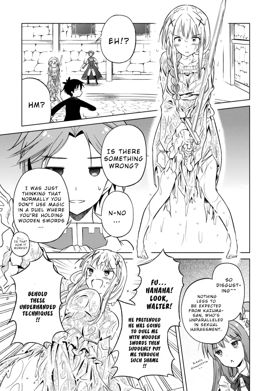 Kono Subarashii Sekai Ni Shukufuku O! Zinmanga X Chapter 28 Page 13