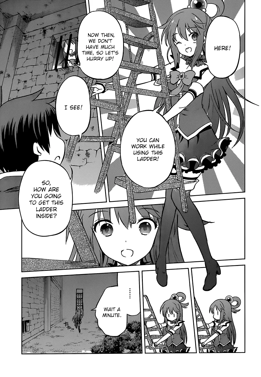 Kono Subarashii Sekai Ni Shukufuku O! Zinmanga X Chapter 23 Page 35