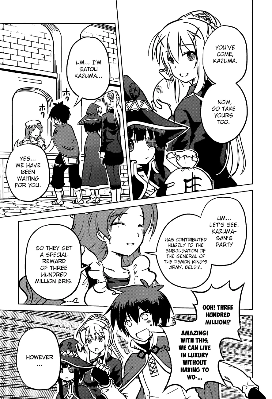 Kono Subarashii Sekai Ni Shukufuku O! Zinmanga X Chapter 11 Page 30