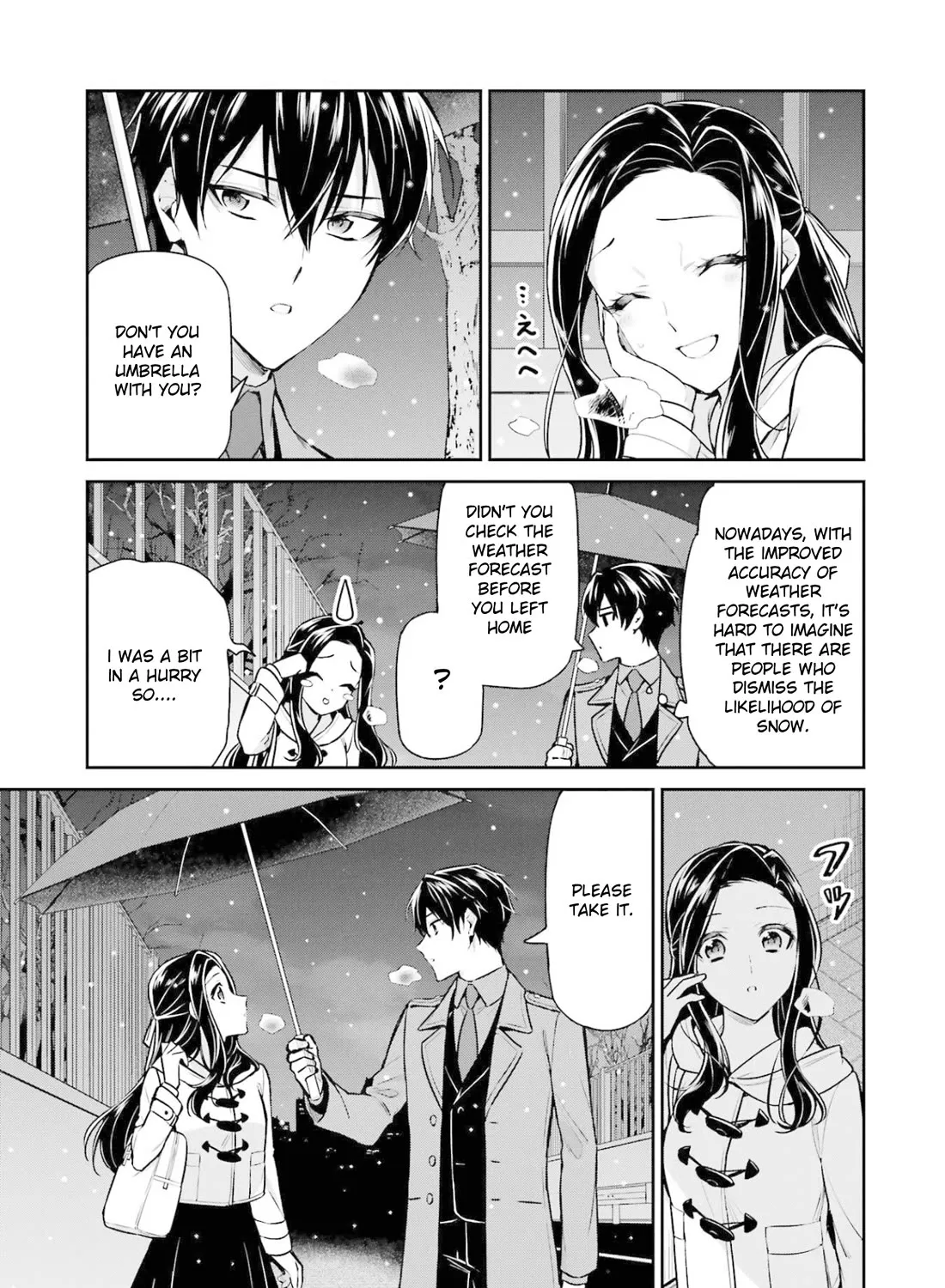 Mahouka Koukou No Rettousei - Shizoku Kaigi-Hen Zinmanga X Chapter 19 Page 37