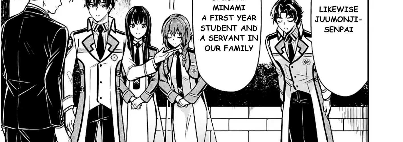 Mahouka Koukou No Rettousei - Shizoku Kaigi-Hen Zinmanga X Chapter 14 Page 30