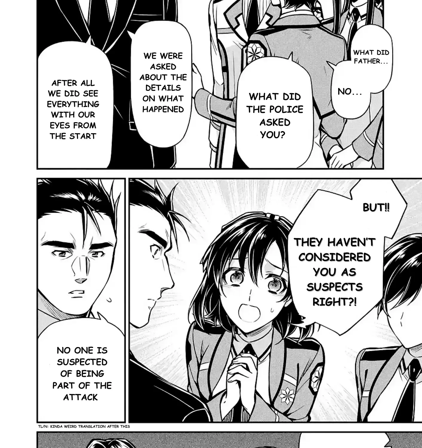 Mahouka Koukou No Rettousei - Shizoku Kaigi-Hen Zinmanga X Chapter 14 Page 35