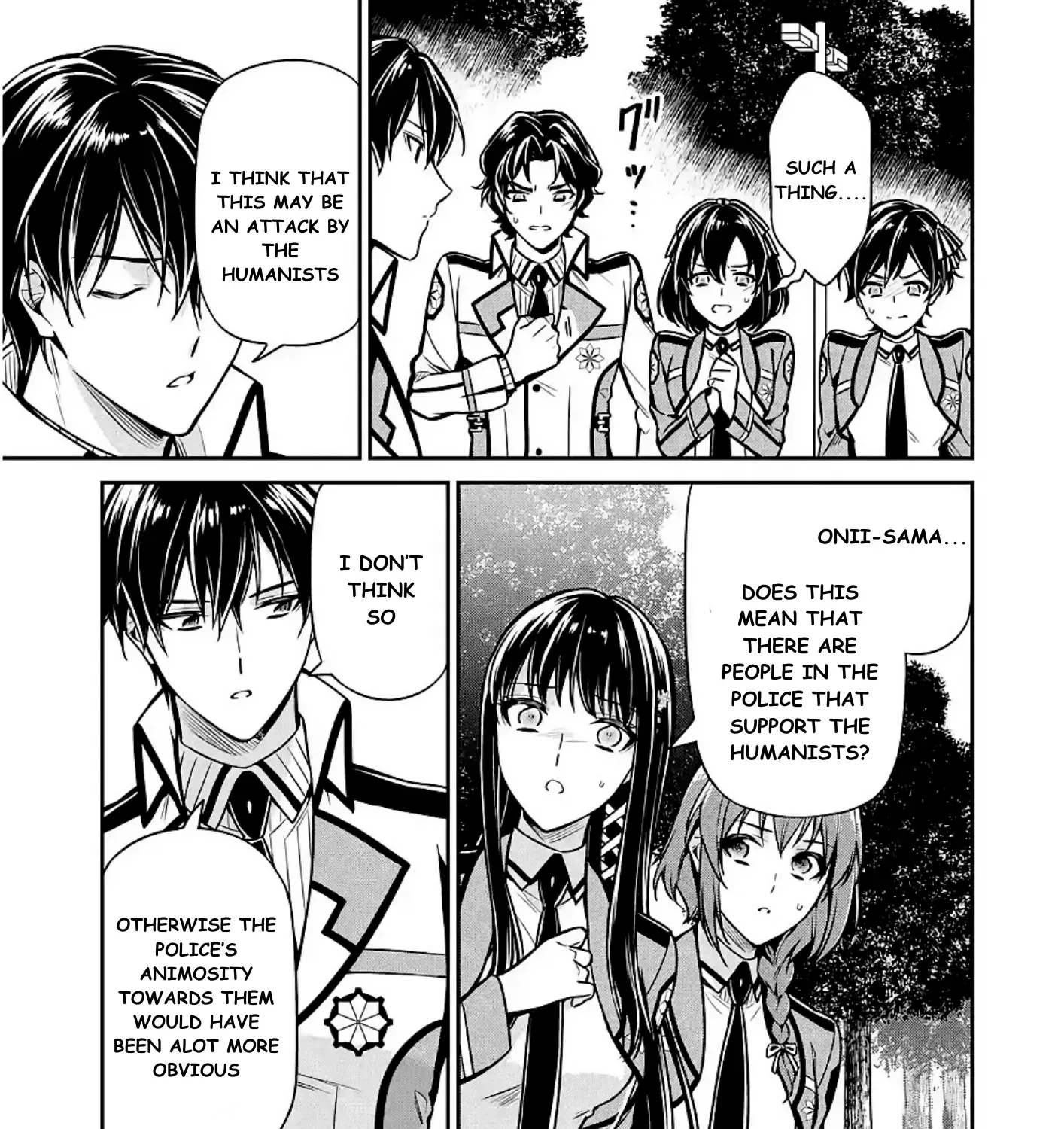 Mahouka Koukou No Rettousei - Shizoku Kaigi-Hen Zinmanga X Chapter 14 Page 37