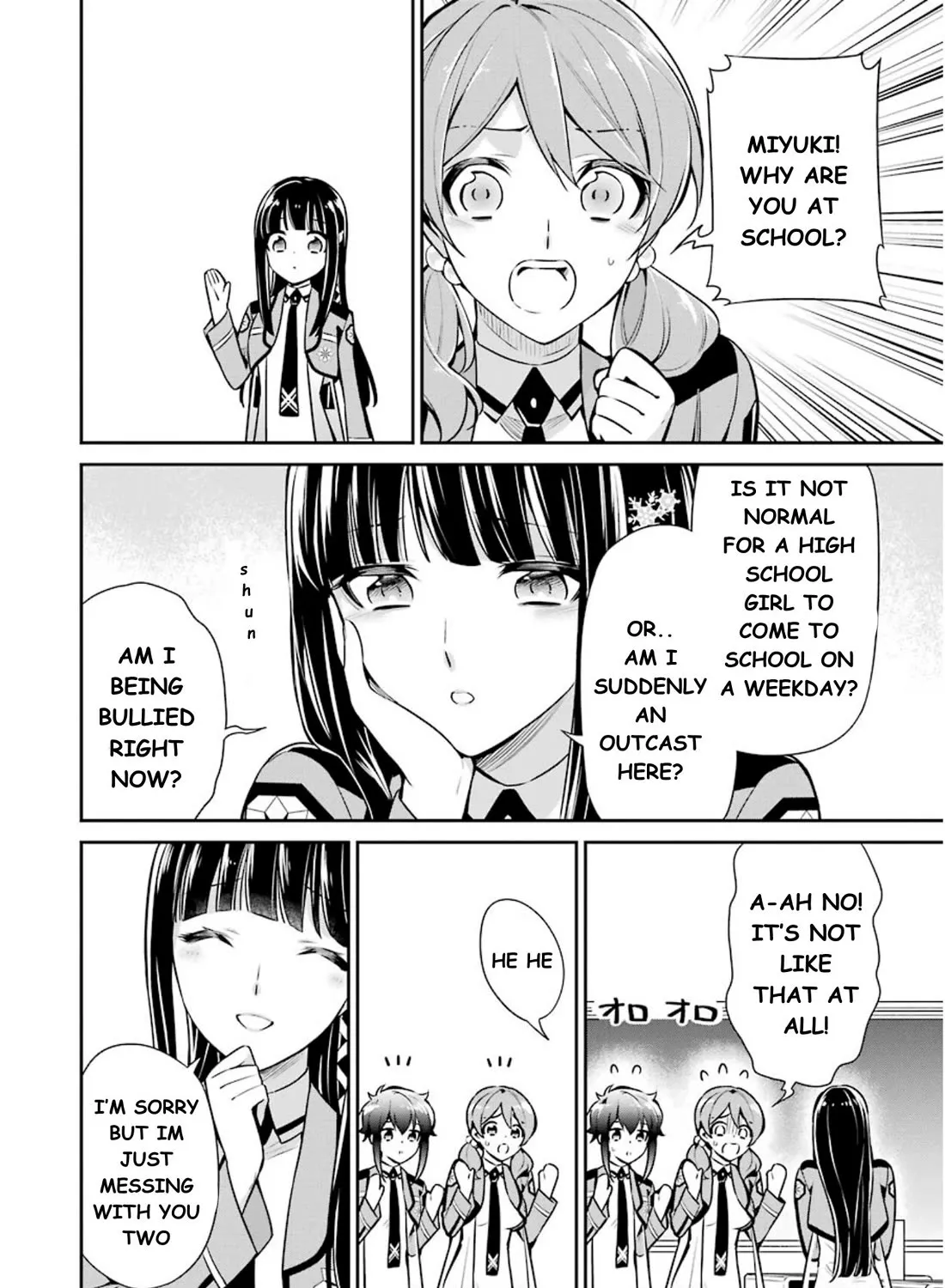 Mahouka Koukou No Rettousei - Shizoku Kaigi-Hen Zinmanga X Chapter 9.1 Page 25