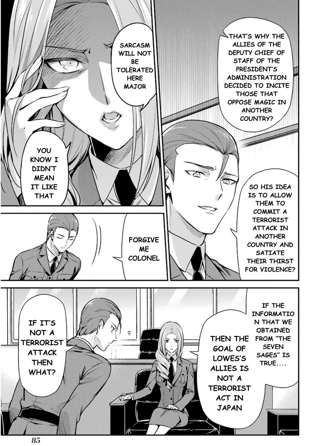 Mahouka Koukou No Rettousei - Shizoku Kaigi-Hen Zinmanga X Chapter 8 Page 51