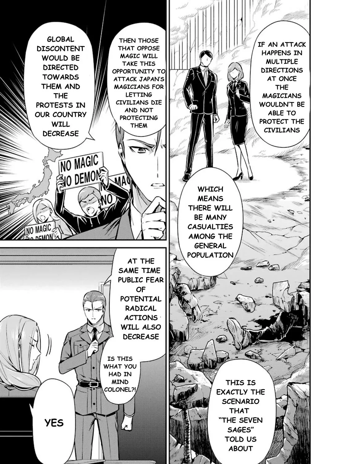 Mahouka Koukou No Rettousei - Shizoku Kaigi-Hen Zinmanga X Chapter 8 Page 55