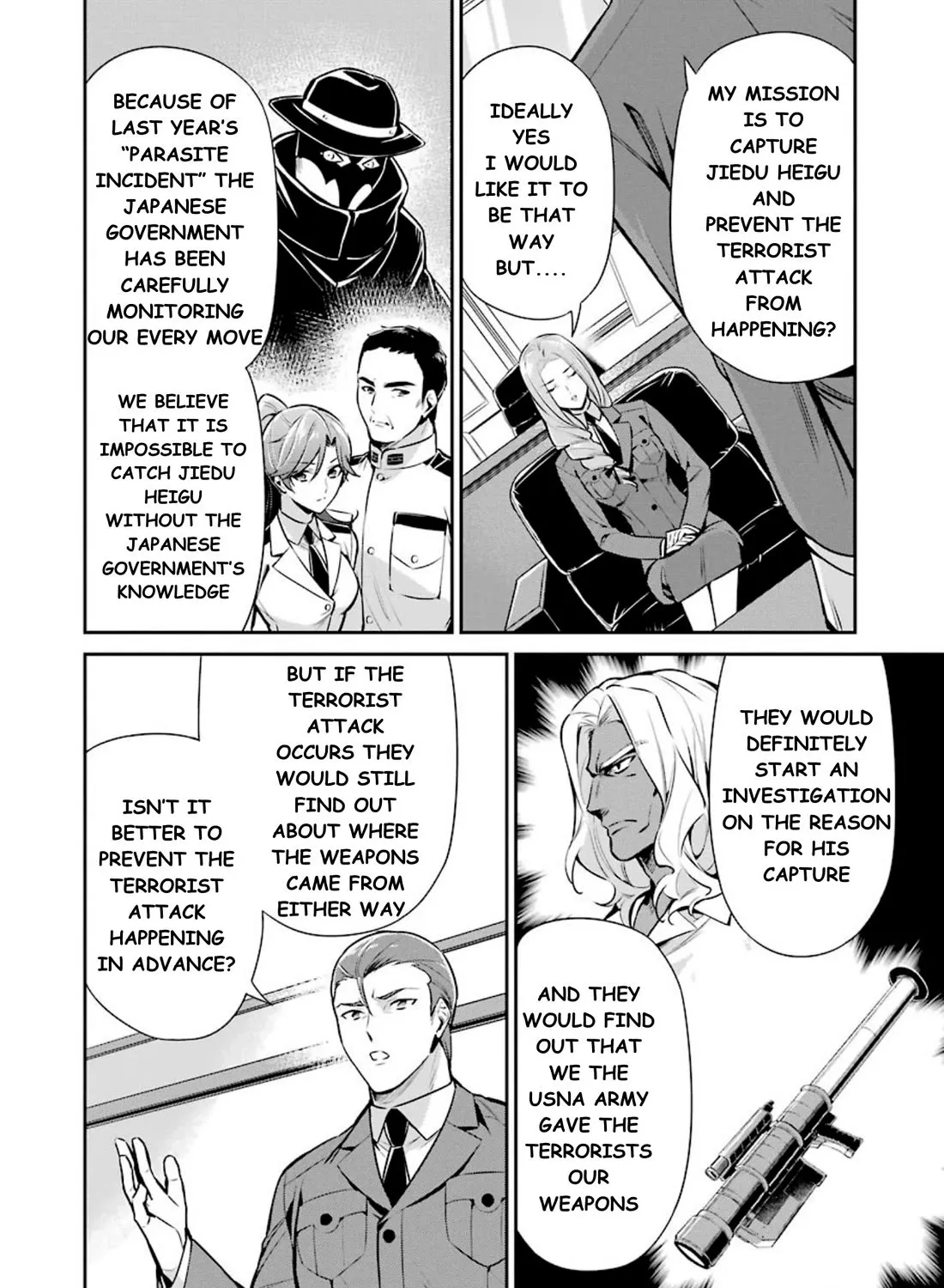 Mahouka Koukou No Rettousei - Shizoku Kaigi-Hen Zinmanga X Chapter 8 Page 57