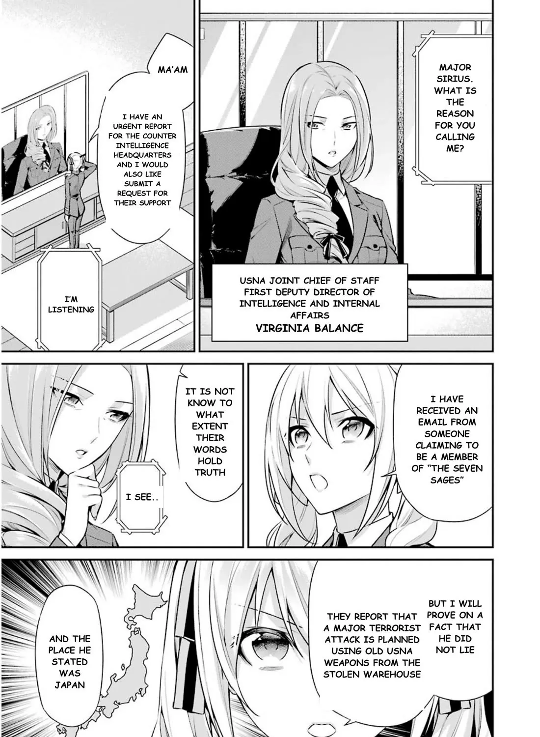 Mahouka Koukou No Rettousei - Shizoku Kaigi-Hen Zinmanga X Chapter 7 Page 23