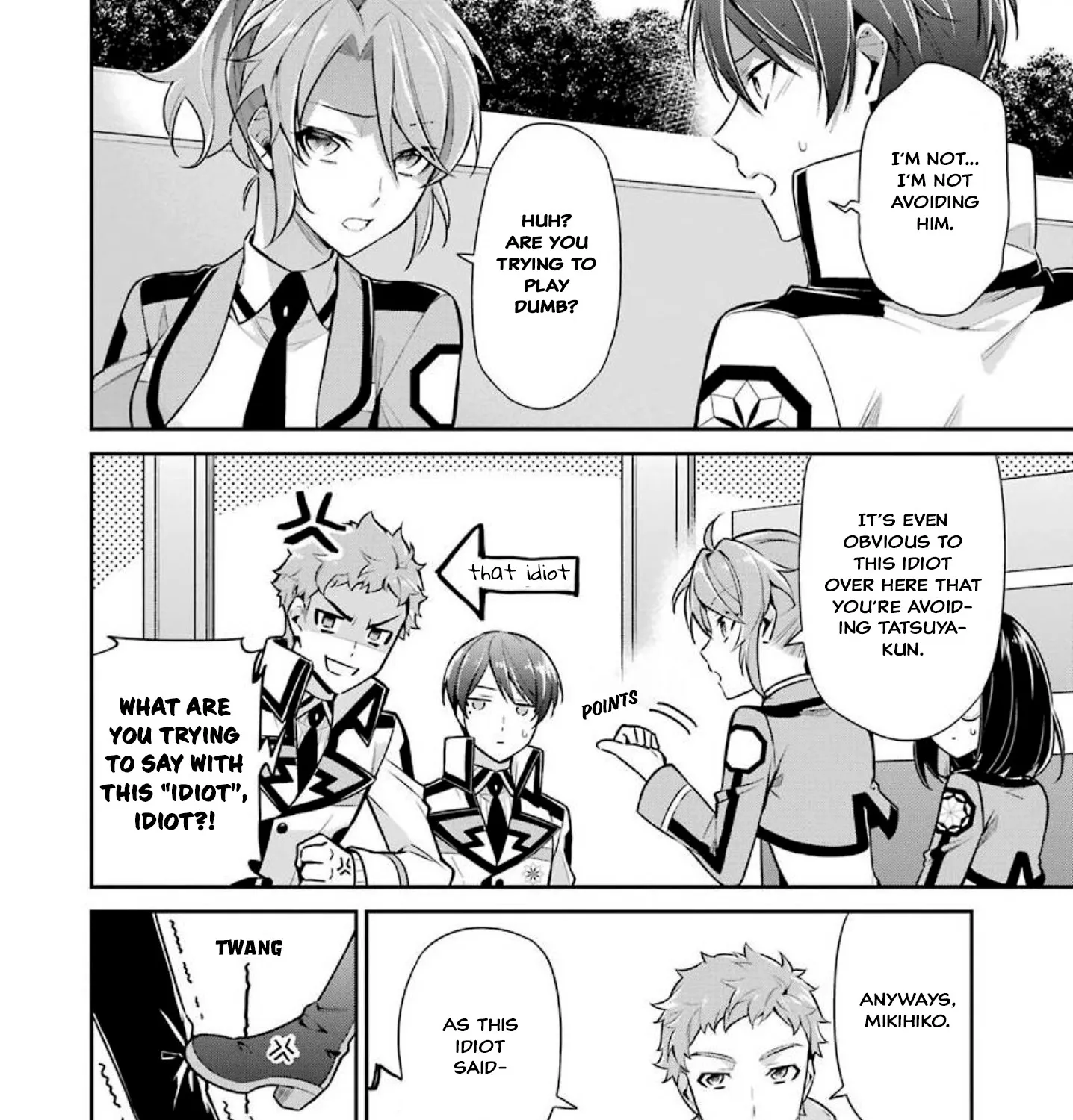 Mahouka Koukou No Rettousei - Shizoku Kaigi-Hen Zinmanga X Chapter 4 Page 7