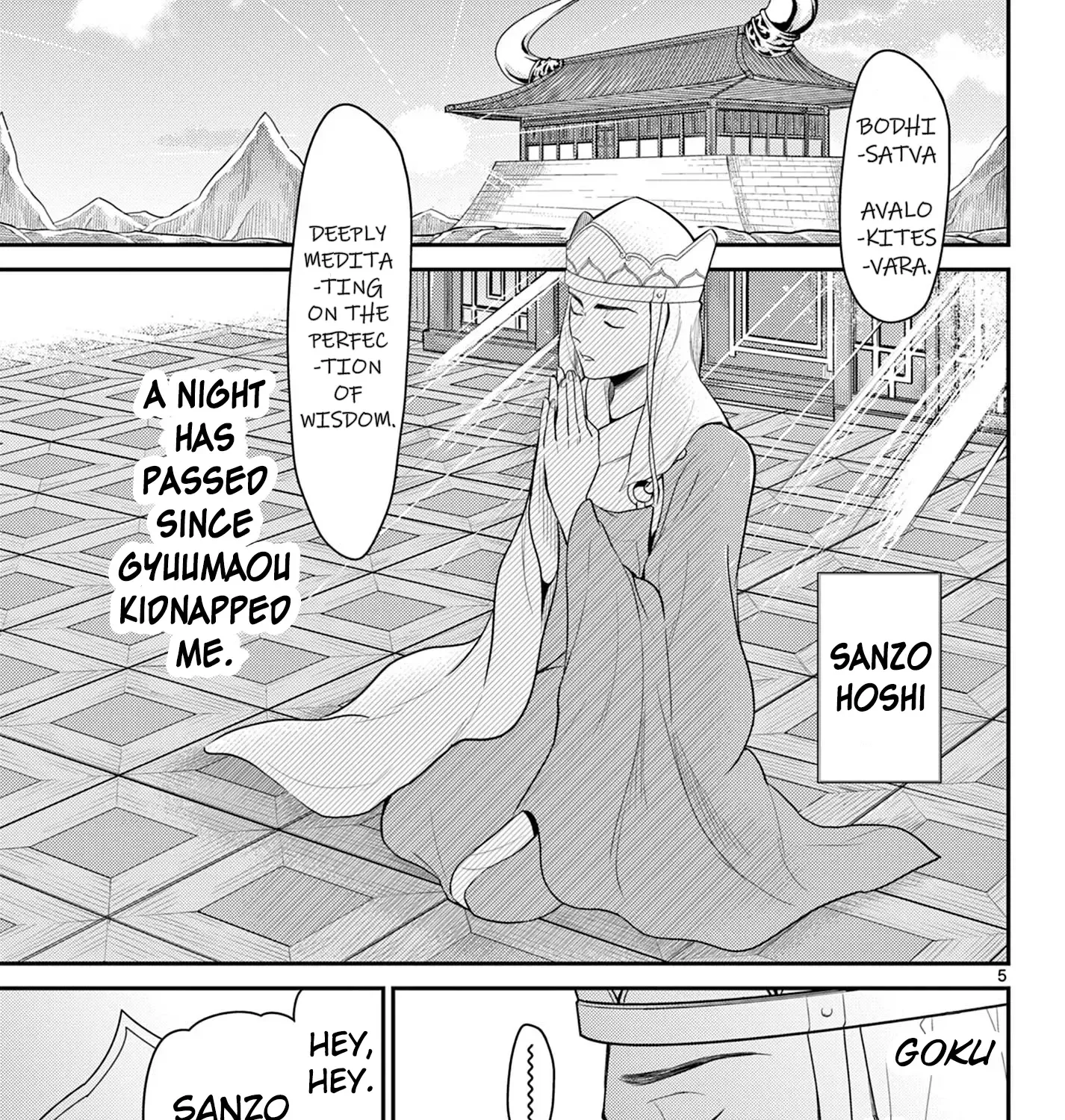 Bonnou☆Saiyuuki Zinmanga X Chapter 36 Page 9