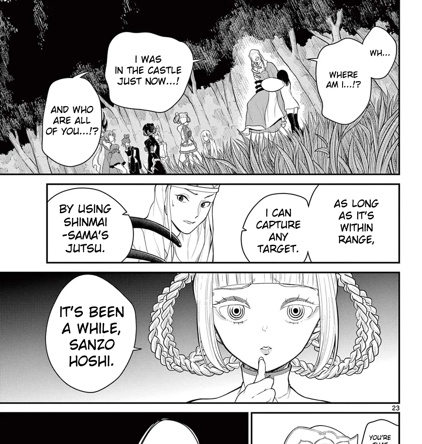 Bonnou☆Saiyuuki Zinmanga X Chapter 34 Page 47
