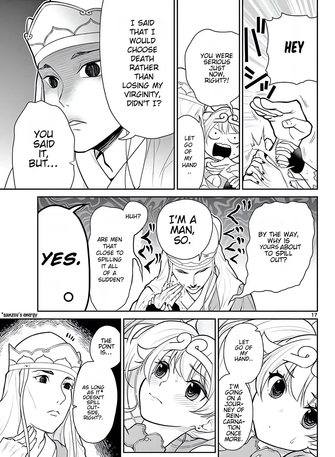 Bonnou☆Saiyuuki Zinmanga X Chapter 14 Page 34