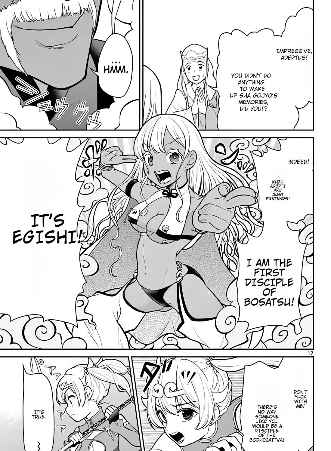 Bonnou☆Saiyuuki Zinmanga X Chapter 10 Page 34