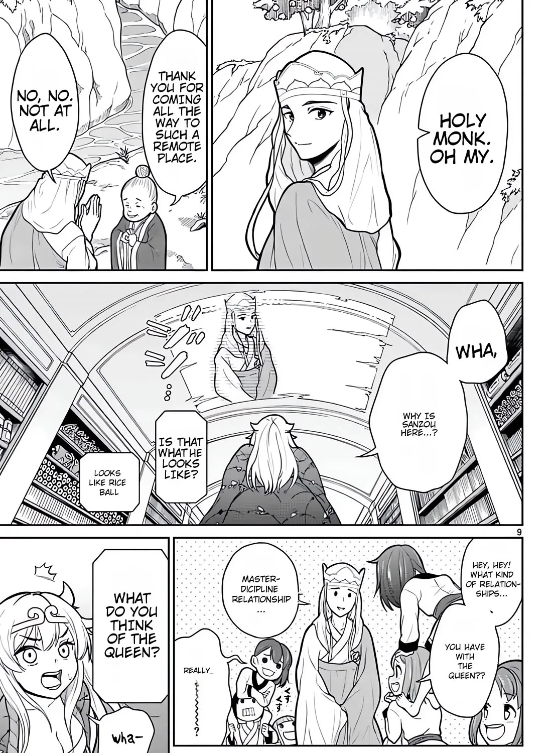 Bonnou☆Saiyuuki Zinmanga X Chapter 9 Page 19