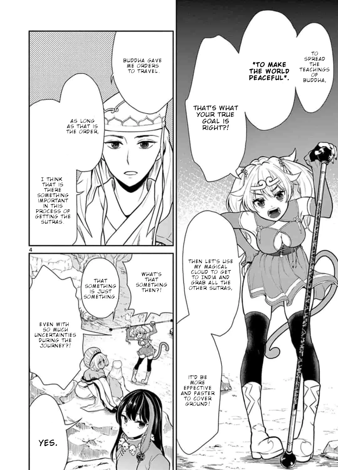 Bonnou☆Saiyuuki Zinmanga X Chapter 3 Page 8