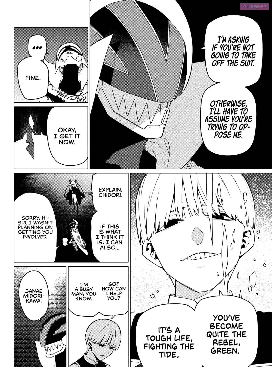 Sentai Daishikkaku Zinmanga X Chapter 158 Page 9