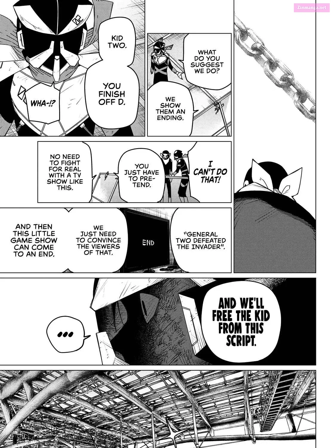 Sentai Daishikkaku Zinmanga X Chapter 153 Page 13