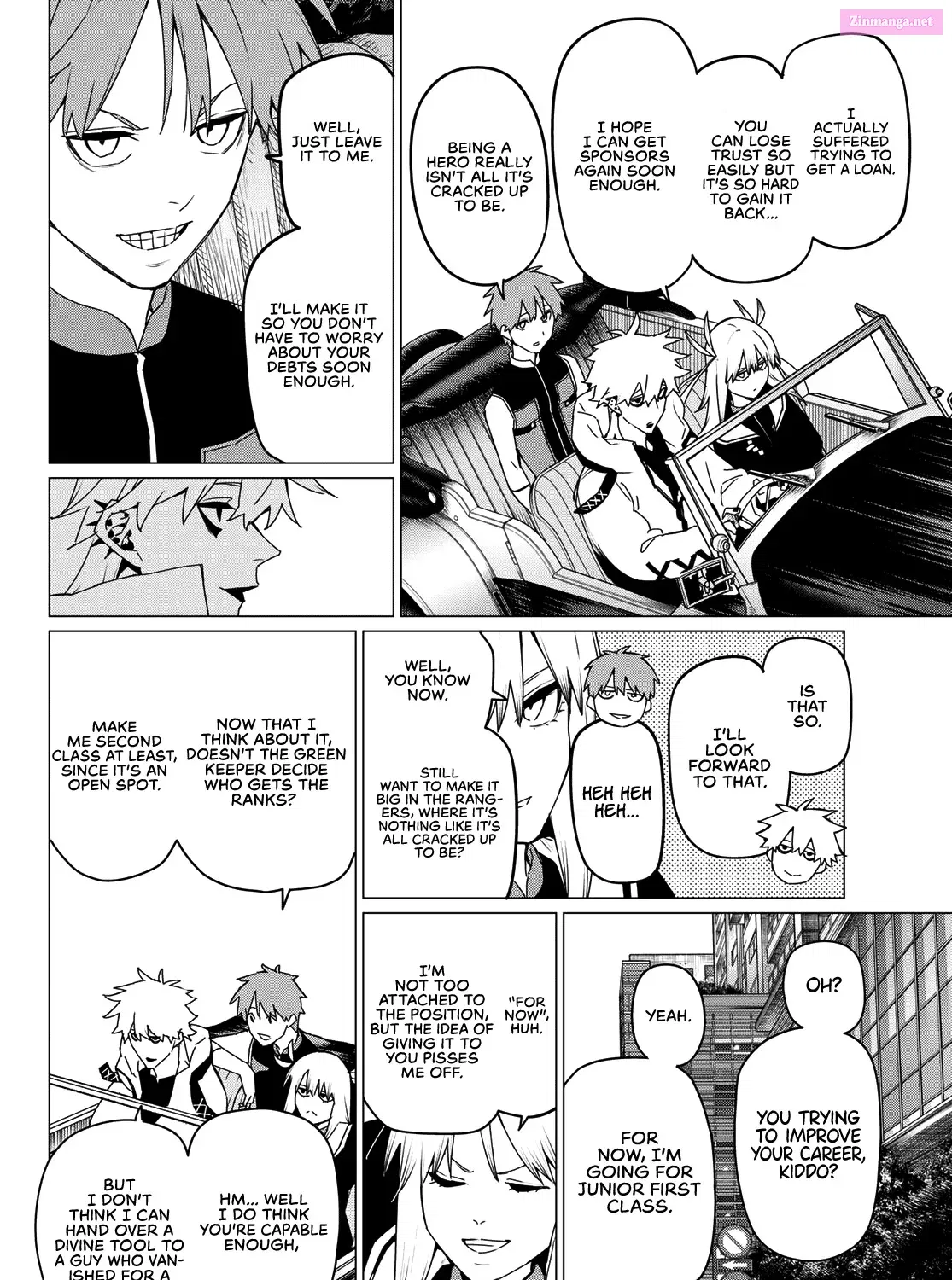 Sentai Daishikkaku Zinmanga X Chapter 135 Page 8