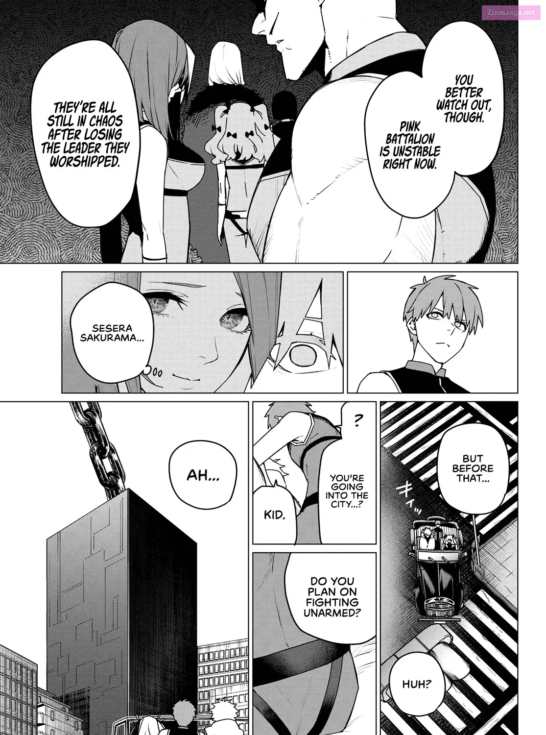 Sentai Daishikkaku Zinmanga X Chapter 135 Page 14