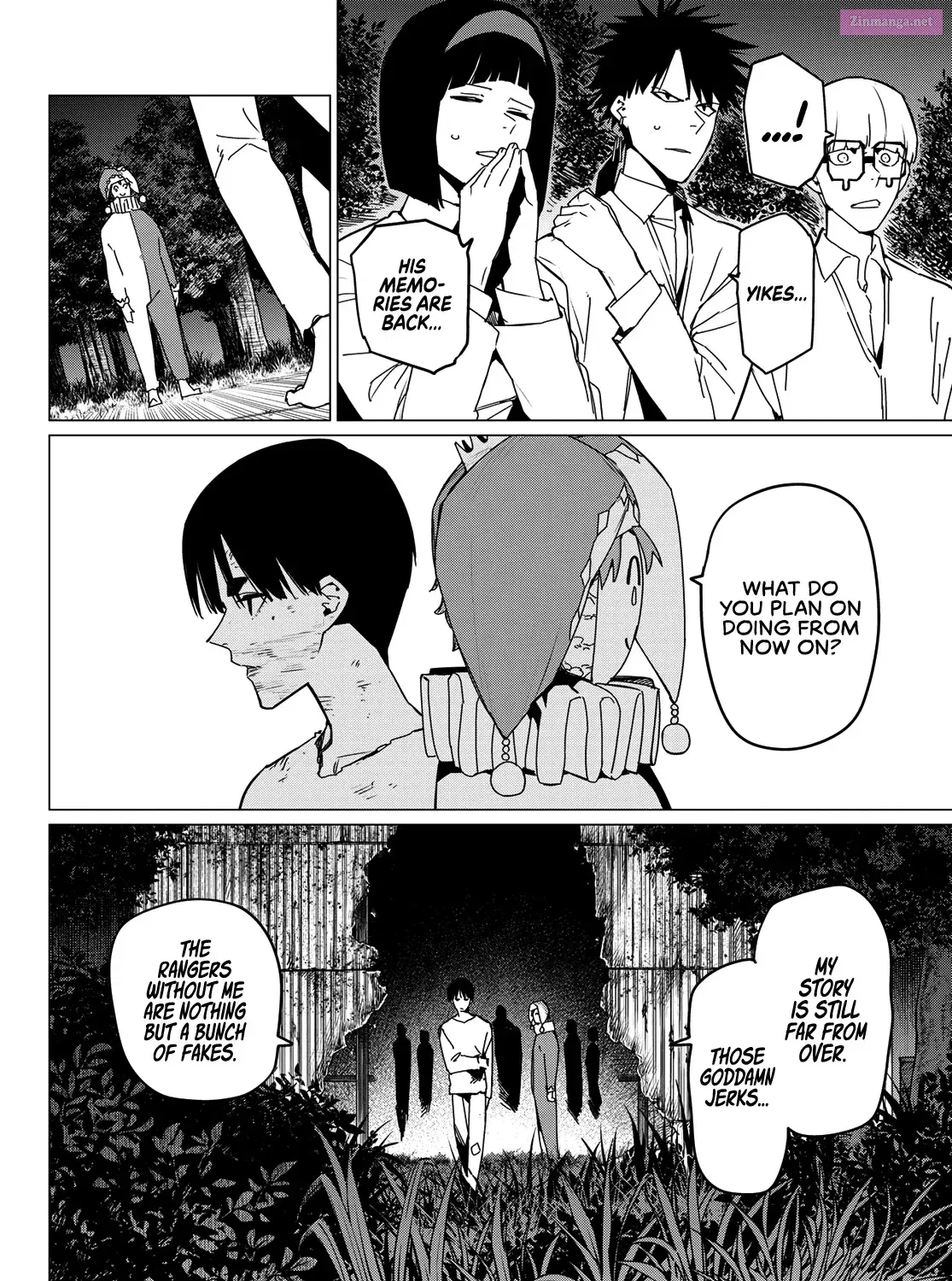 Sentai Daishikkaku Zinmanga X Chapter 132 Page 32
