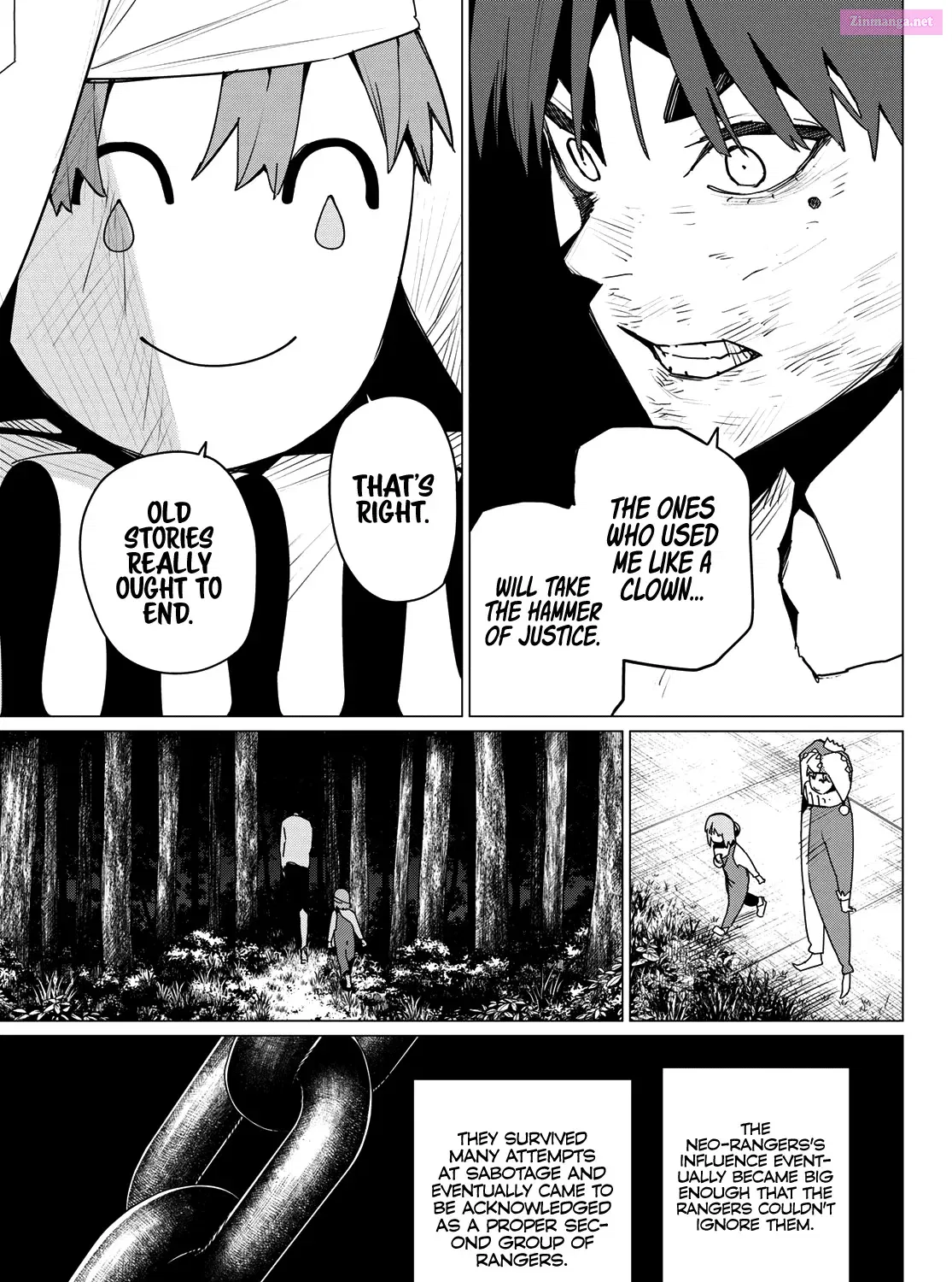 Sentai Daishikkaku Zinmanga X Chapter 132 Page 34