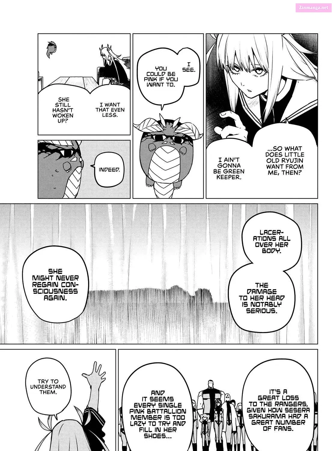 Sentai Daishikkaku Zinmanga X Chapter 126 Page 9