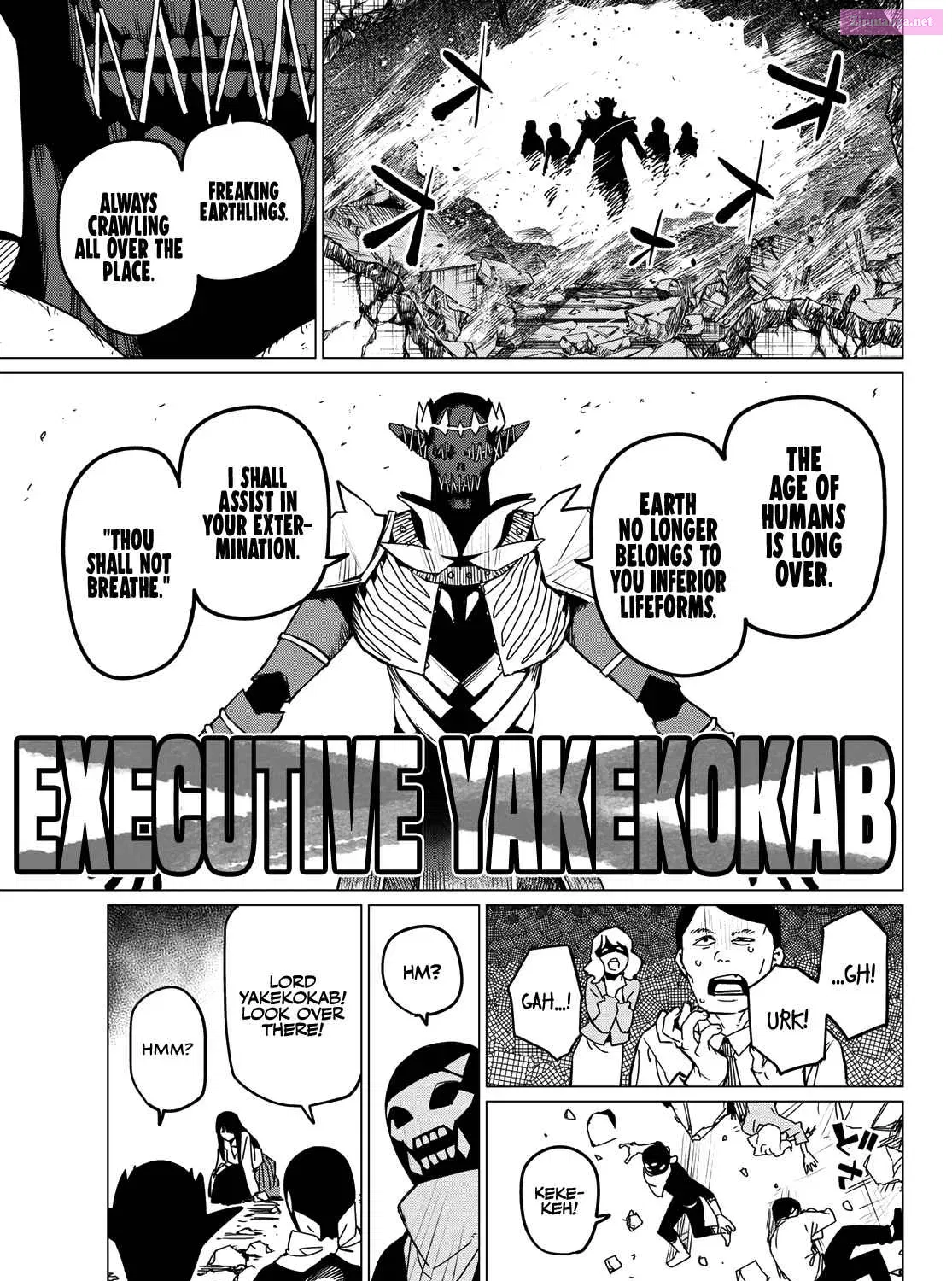 Sentai Daishikkaku Zinmanga X Chapter 122 Page 9