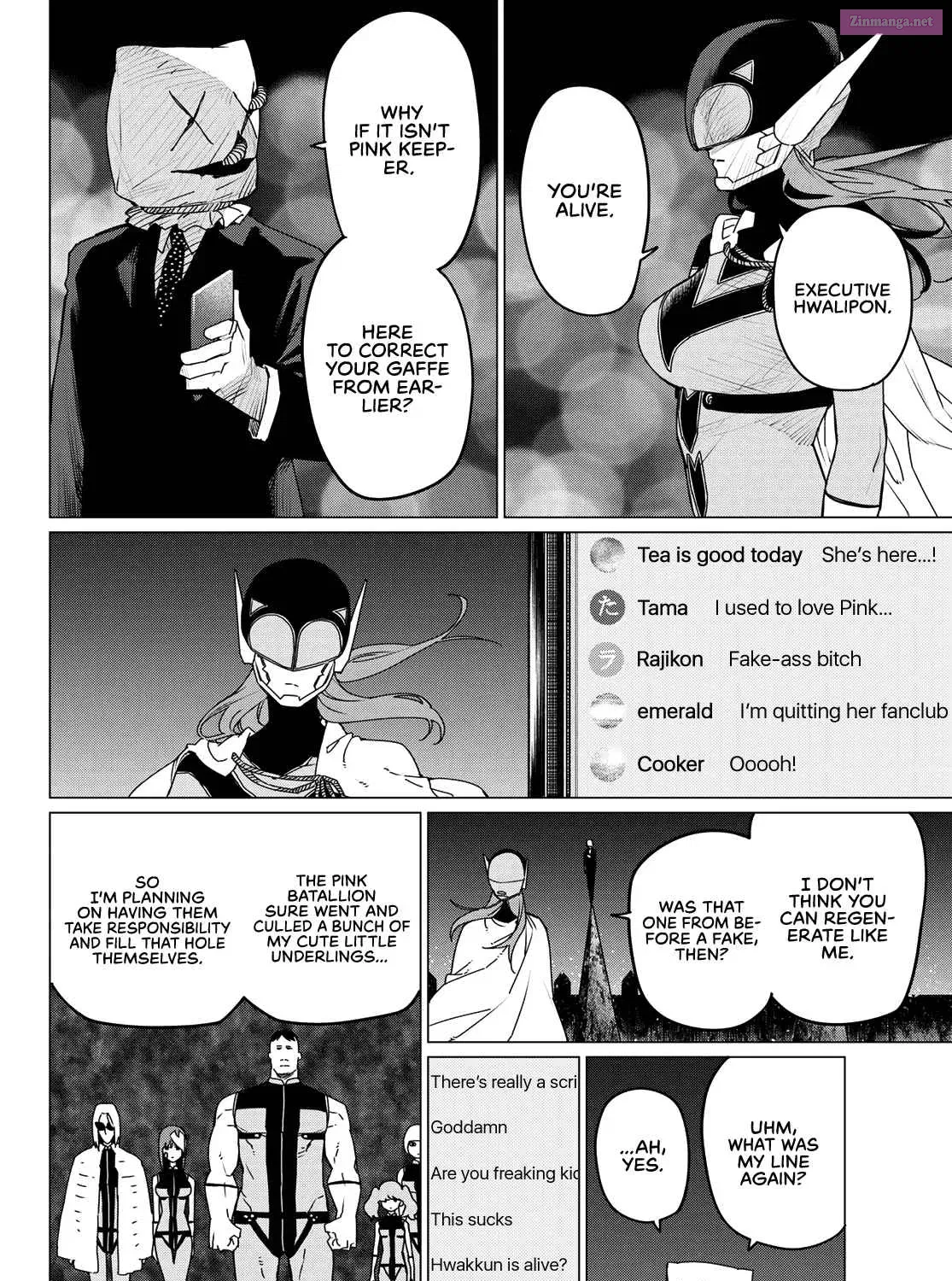 Sentai Daishikkaku Zinmanga X Chapter 109 Page 15