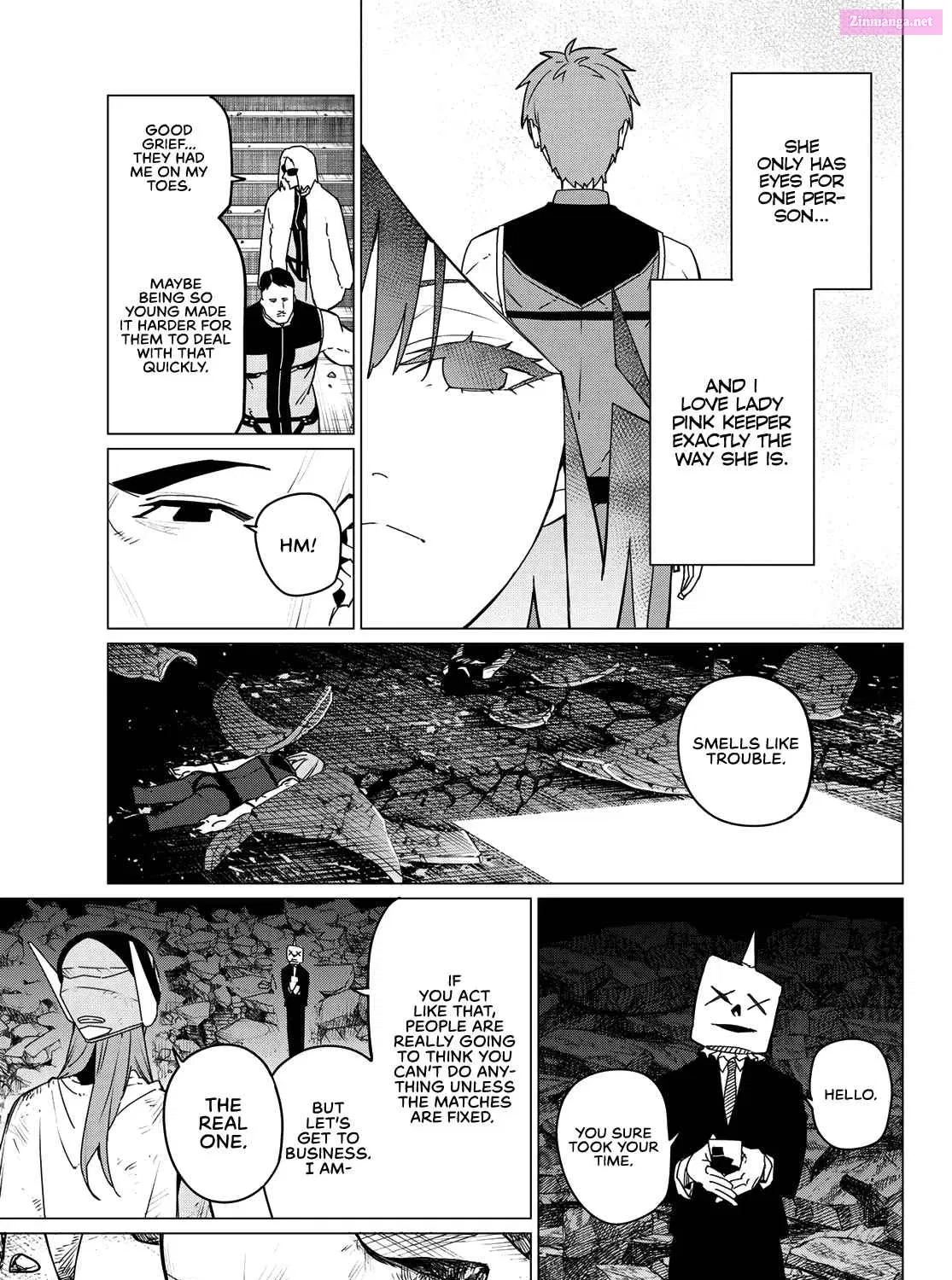 Sentai Daishikkaku Zinmanga X Chapter 109 Page 30