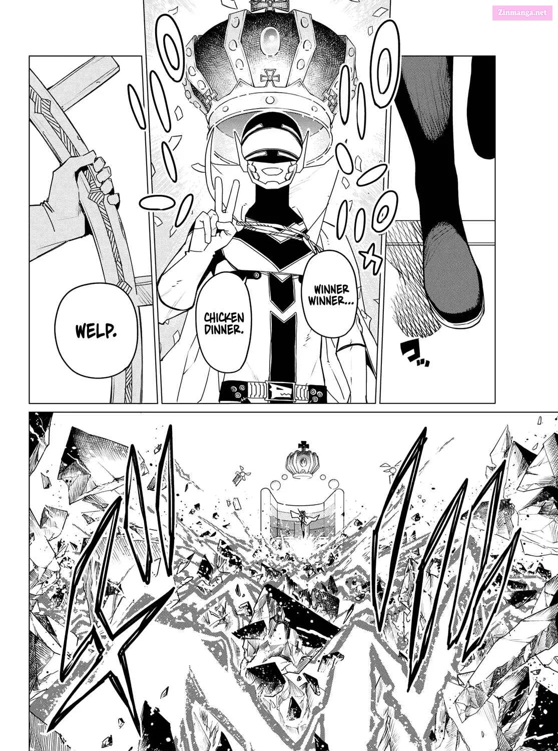 Sentai Daishikkaku Zinmanga X Chapter 103 Page 32