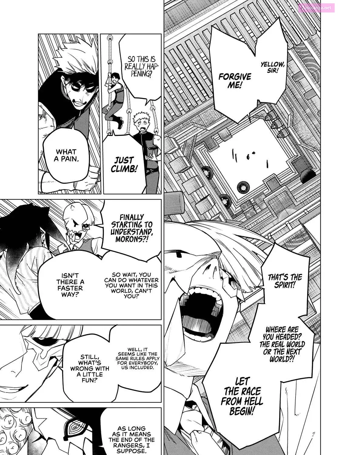 Sentai Daishikkaku Zinmanga X Chapter 96 Page 9