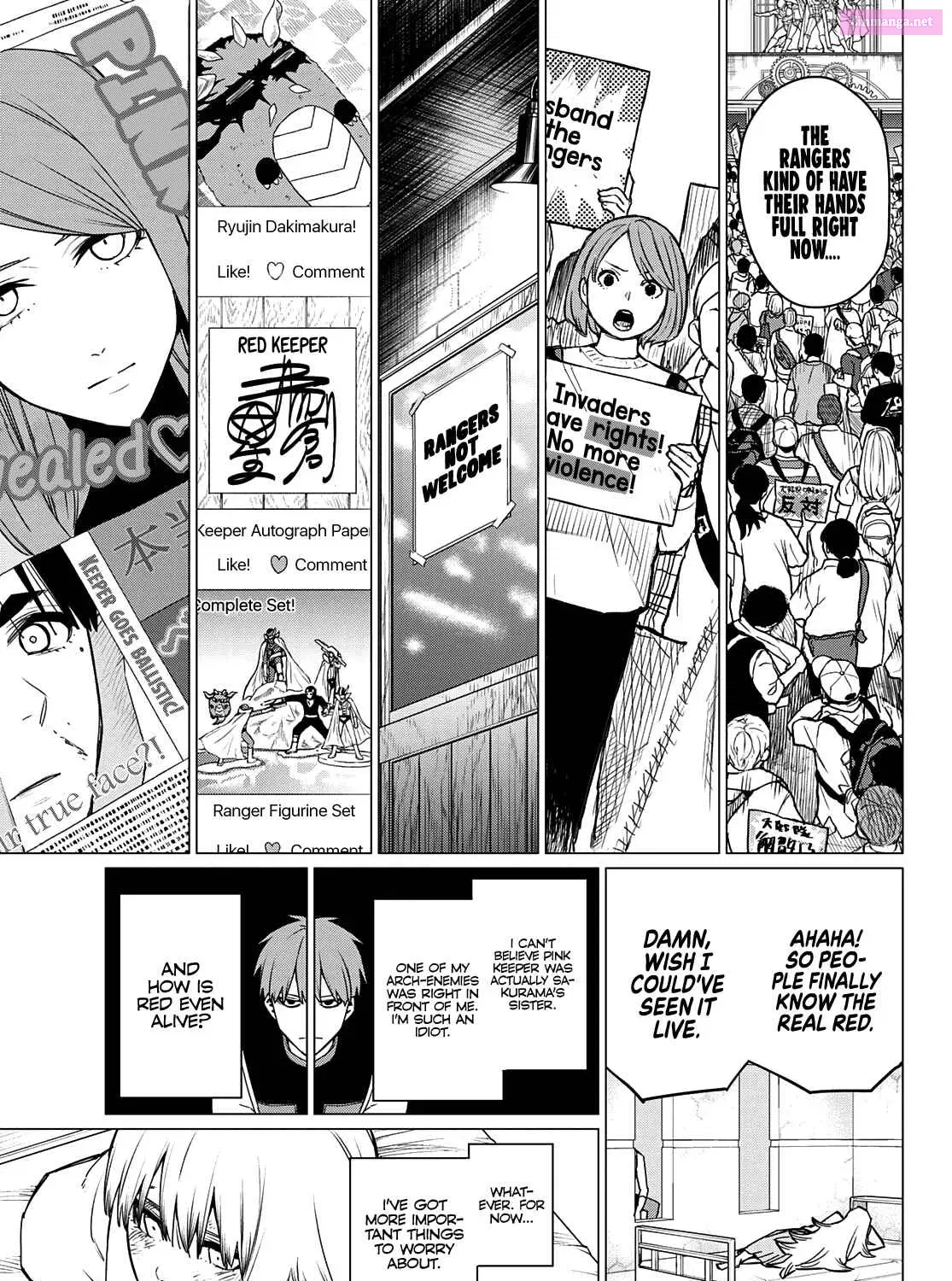 Sentai Daishikkaku Zinmanga X Chapter 89 Page 6