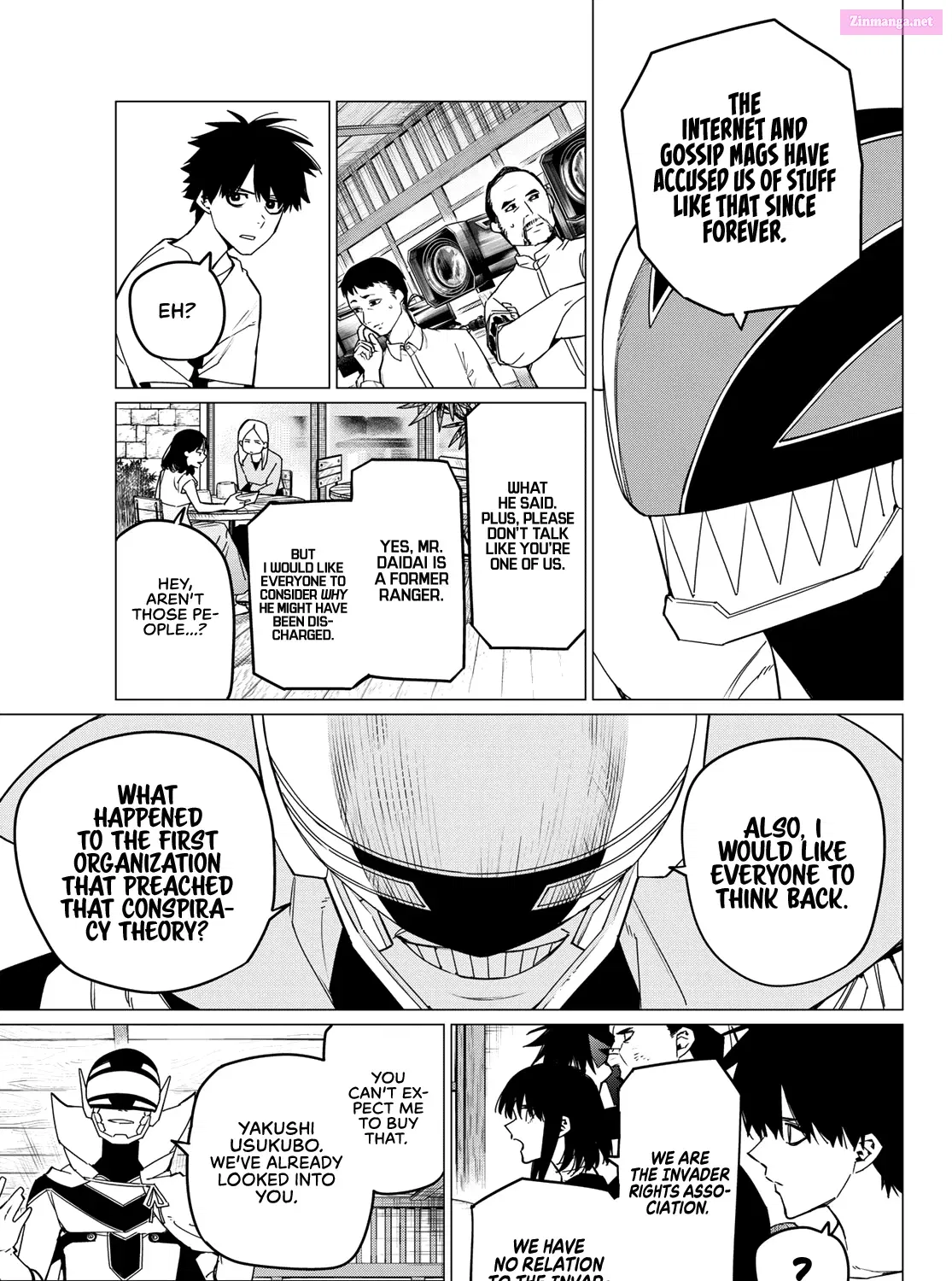 Sentai Daishikkaku Zinmanga X Chapter 88 Page 18