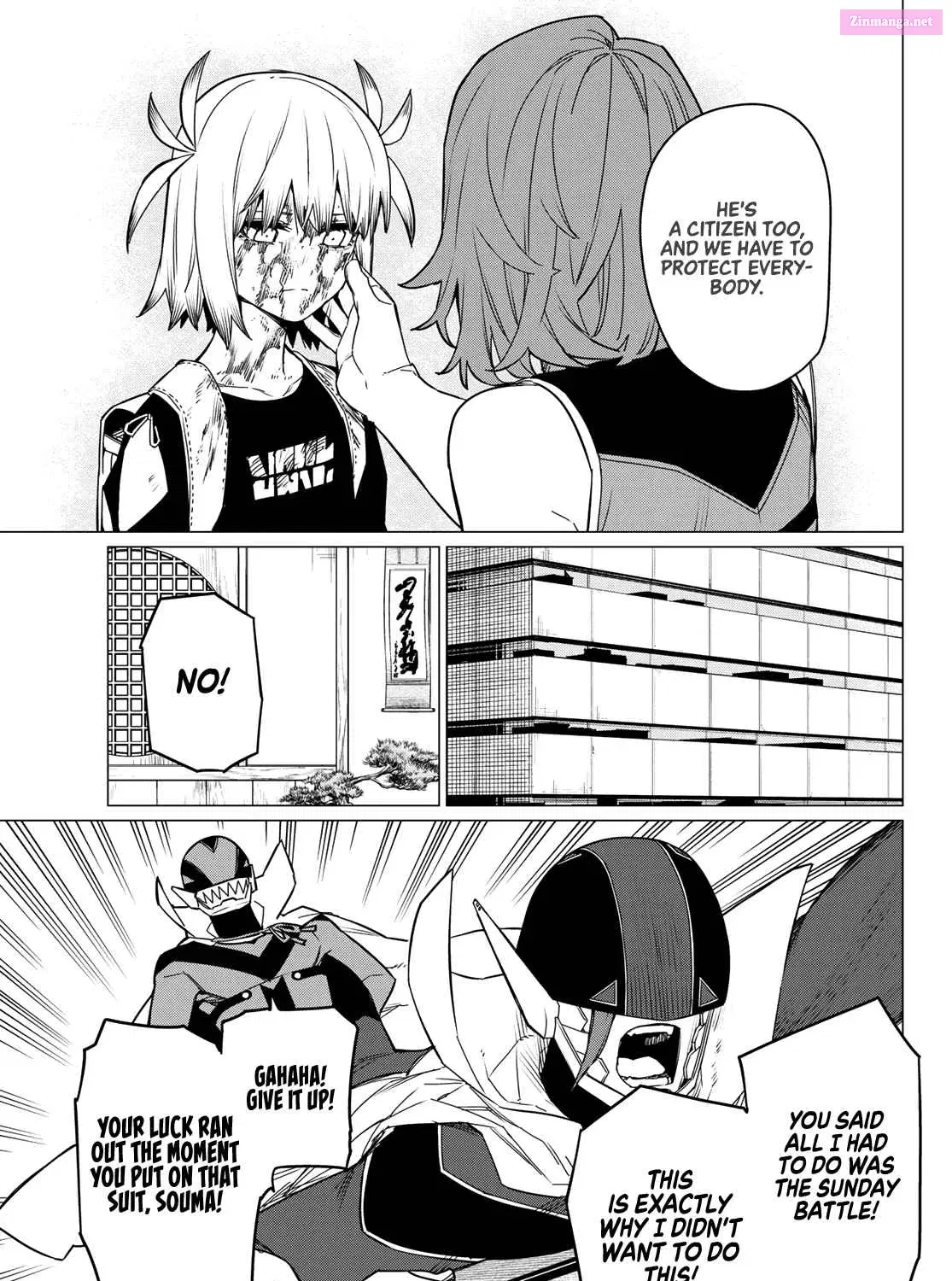 Sentai Daishikkaku Zinmanga X Chapter 85 Page 34