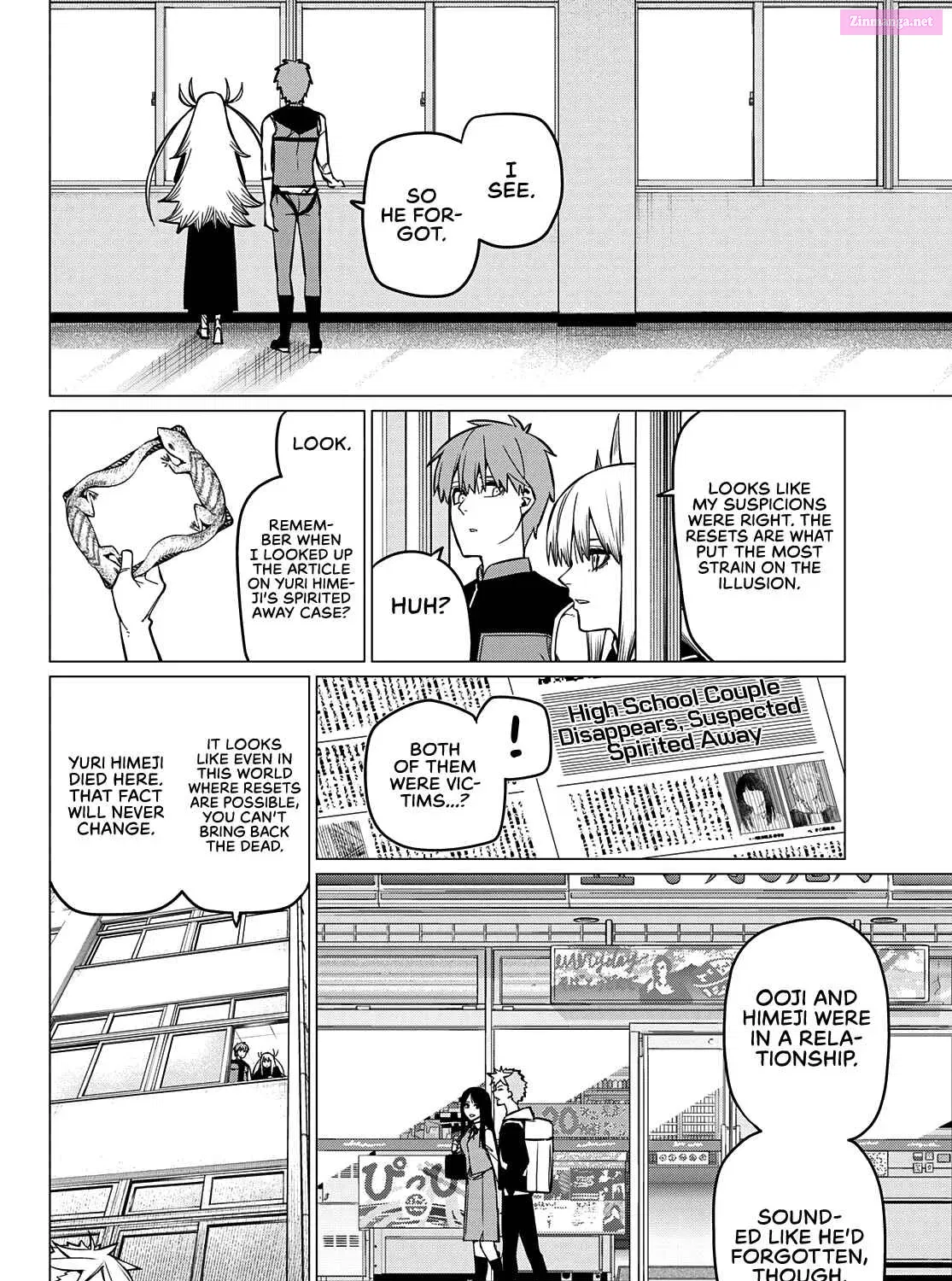 Sentai Daishikkaku Zinmanga X Chapter 59 Page 28