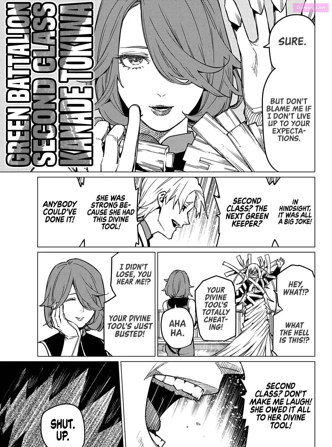 Sentai Daishikkaku Zinmanga X Chapter 58 Page 10