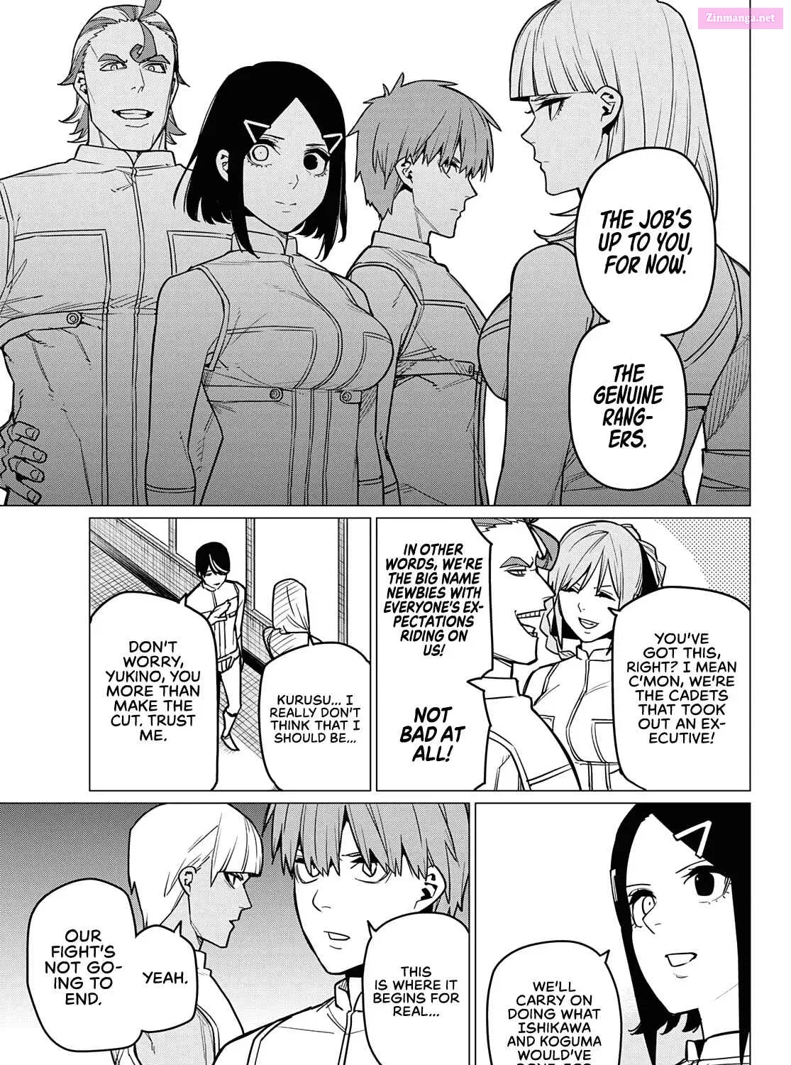 Sentai Daishikkaku Zinmanga X Chapter 51 Page 23