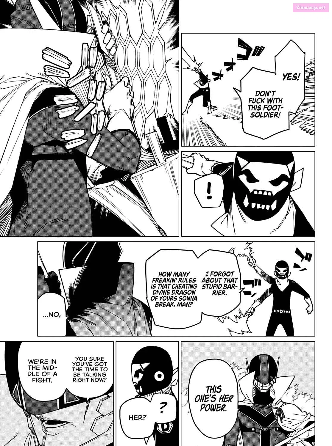 Sentai Daishikkaku Zinmanga X Chapter 50 Page 14