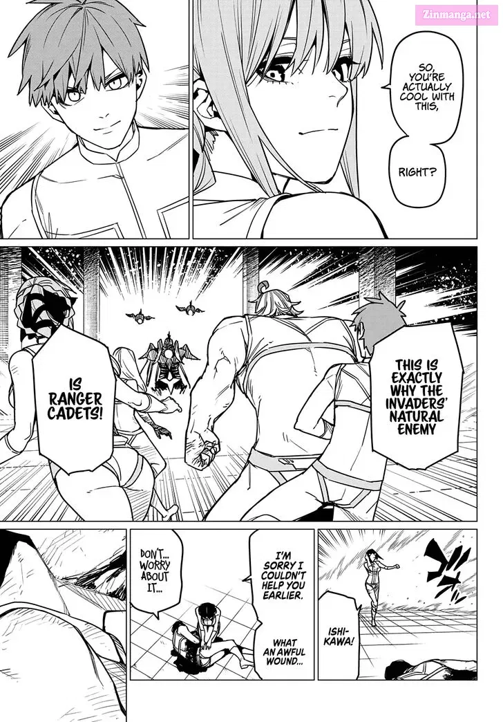 Sentai Daishikkaku Zinmanga X Chapter 46 Page 14