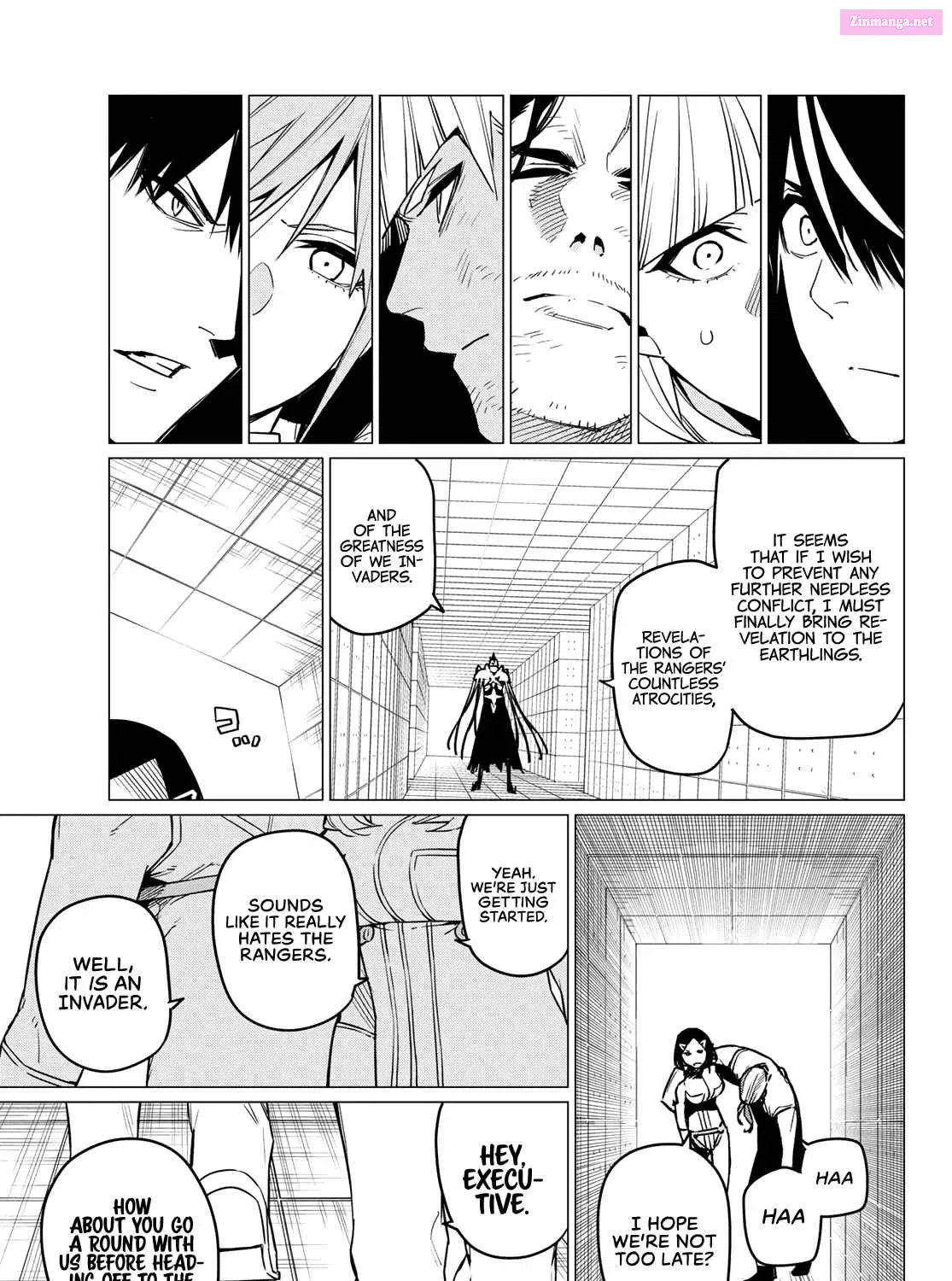Sentai Daishikkaku Zinmanga X Chapter 42 Page 27