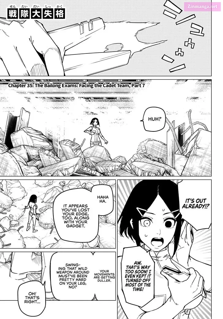 Sentai Daishikkaku Zinmanga X Chapter 35 Page 2